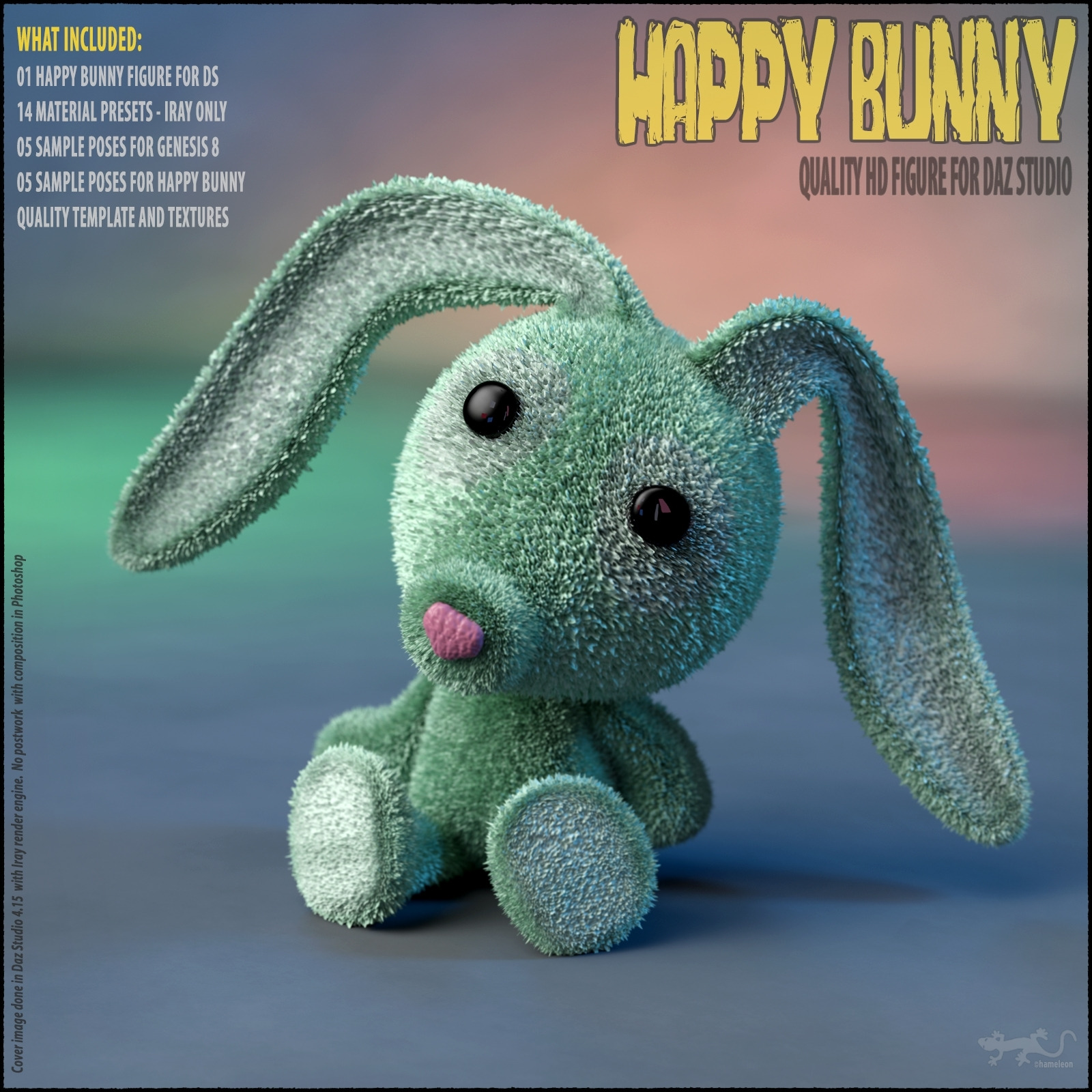 Happy Bunny - HD Figure for Daz Studio 2 LZHc 1fi7q0bKGrj